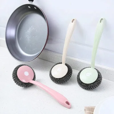 Kitchen Dish Cleaning Brush with Long Handle (1 pc)